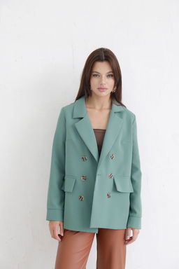 Двубортный жакет с английским воротником - Martichelli фото 118