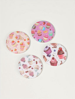 Зеркало складное «Сладости», d=7.5 см, рисунок МИКС