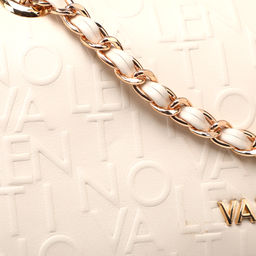 Женская сумка на плечо VALENTINO RELAX Артикул 3864171, молочно-бежевый  фото 4