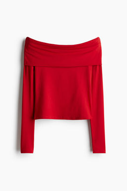 Top off-the-shoulder - H&m фото 5