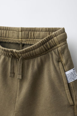 BERMUDA GARMENT DYE / Khaki - Zara фото 3
