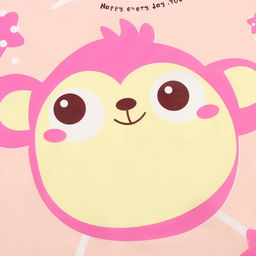 Фартук детский для творчества Экономь и Я Обезьянка, 50 х 39 см  фото 3