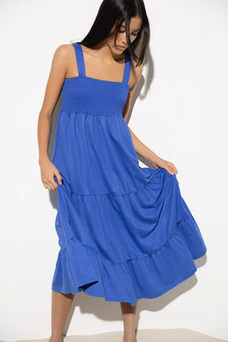 Платье с ярусным подолом - Incity фото 10