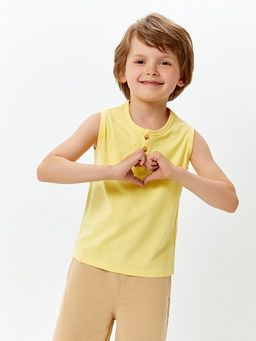 ACOOLA / Сорочка верхняя детская для мальчиков Raoul бежевый  фото 4