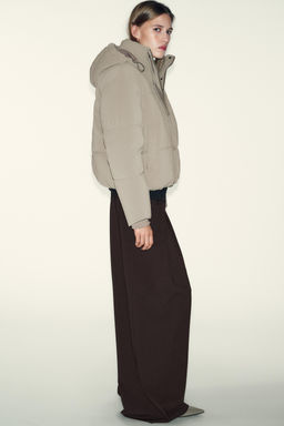 ANORAK CORTO CAPUCHA WATER REPELLENT WINDPROOF / Tostado - Zara фото 3