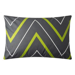 Наволочка Этель Зелено-серые зигзаги 50*70, 100% хлопок, поплин, 125 г/м2