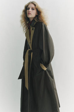REVERSIBLE TRENCH COAT ZW COLLECTION - Zara фото 3