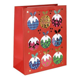 Цена за 12 шт. Пакет подарочный 18x23x10см / 5380M /уп 12/720/Новый год - Галеонтрейд фото 5