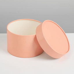 Набор шляпных коробок 3 в 1 пудровый, 16 х 10, 14 х 9, 13 х 8,5 см - Дарите счастье фото 3