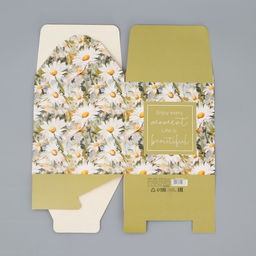 Складная коробка Ромашки, 18 х 18 х 18 см - Дарите счастье фото 7