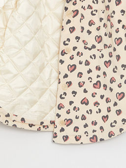 G?mlek Yaka Desenli K?z ?ocuk Ceket - Waikiki фото 2