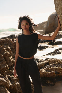 Top con efecto arrugado - H&m фото 6
