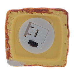Фигурка декоративная с подсветкой "Домик пряничный", L6 W5,5 H7,5 см, LR44 2 шт.