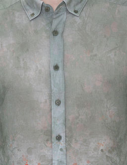 Haki Slim Fit Uzun Kollu G_mlek - Pierre cardin фото 6