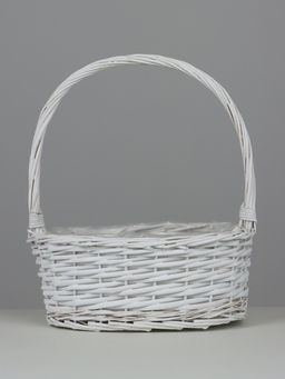 Корзина плетёная Dayton, ива, белый