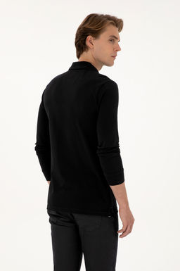 Erkek Siyah Basic Sweatshirt Sepette S_rpriz _ndirim - U.s. polo assn фото 5