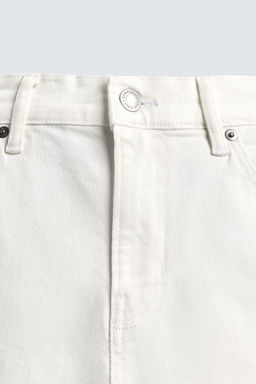 JEANS SLIM FIT B?SICO / Blanco roto - Zara фото 10