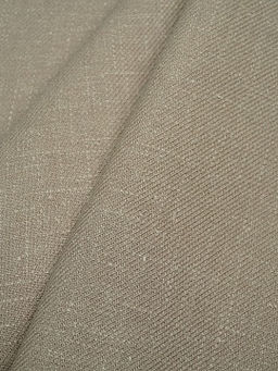 Конопля с хлопком-диагональ цв.Кофейно-оливковый, ш.1.4м, конопля-80%, хлопок-20%, 260гр/м.кв