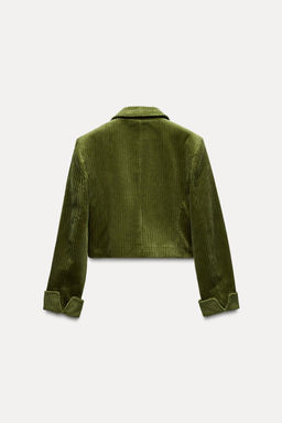 SHORT CORDUROY JACKET - Zara фото 3