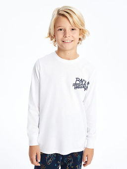 Bisiklet Yaka Erkek ?ocuk Pijama Tak?m? - Waikiki фото 5