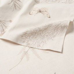 Дорожка на стол «Этель» Flower herbarium, 40×146 см, 100% хлопок, репс 210 г/м², бежевая