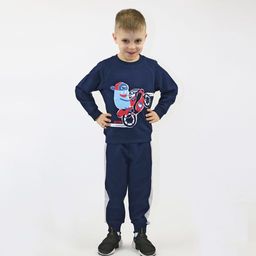 CRB wear/CWK 62492 Джемпер для мальчика, темно-синий/Ex.Cherubino  фото 2