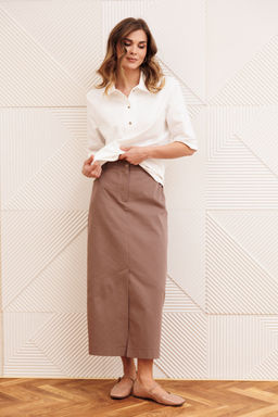 Костюм Gizart 5425 молочный, капучино  фото 4