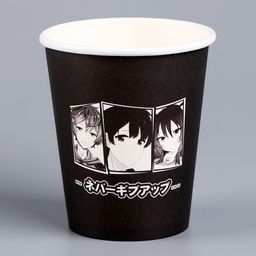 Цена за 10 шт. Стакан одноразовый бумажный «Аниме», 250 мл