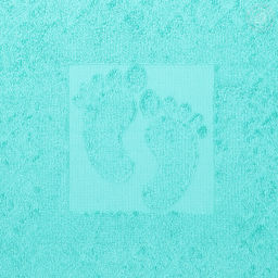 Полотенце КЛАССИК Ножки Аква 50х70/1 шт. Махровые полотенца Ножки - Арт дизайн фото 2