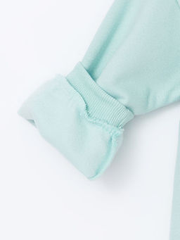 Bisiklet Yaka Bask?l? K?z Bebek Sweatshirt - Waikiki фото 2