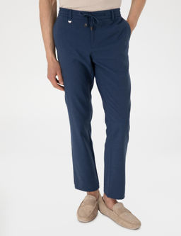 Lacivert Slim Fit Kuma_ Pantolon