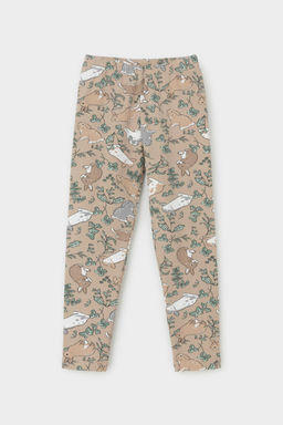 КР 4074/темно-бежевый,зайчики к527 бриджи для дев - Crockid фото 2