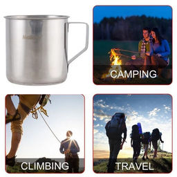 Кружка из нержавеющей стали FONTE, матовая, размер 7*7 см, 250 мл, Mallony арт.003062