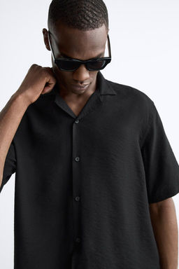 TEXTURED VISCOSE BLEND SHIRT - Zara фото 14