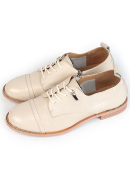 03-HP9958M BEIGE Полуботинки женские (натуральная кожа)