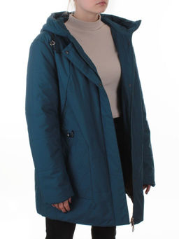 B-617 BLUE Куртка демисезонная женская (100 гр. холлофайбер)