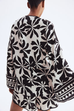 Blusa de lyocell - H&m фото 6