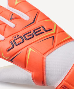 Перчатки вратарские JOGEL Legend BL3 Flat, коралловый  фото 3