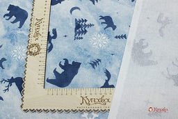 Рогожка Полярная ночь, ш.1.5м, хлопок-100%, 165гр/м.кв - Купава фото 3