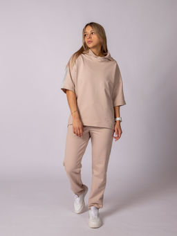 Женский Спортивный костюм ЛЕЙЛА светло-бежевый от Спортсоло