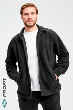 Рубашка мужская, черная