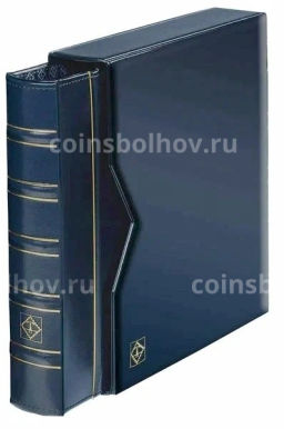 Альбом для монет без листов с защитным шубером формата Optima Синий (LEUCHTTURM 313389)