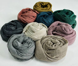 Палантин 210*100см в ассортименте 33-0002 бежевый