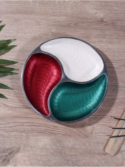 Менажница Триколор алюминий 28х28х4 см - Simaland фото 2