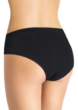 CLE C673 Трусы жен. Кружево хлопок чёрный - Clever wear фото 2