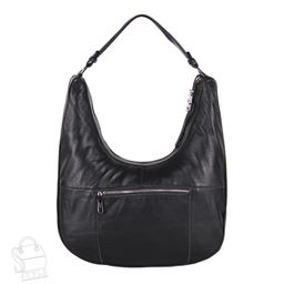 Сумка женская кожаная 99516 black Velina Fabbiano-Safena в Новосибирске