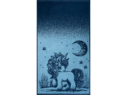 Полотенце махровое 6с103.412ж1 Волшебная ночь(джинс) 50х90см