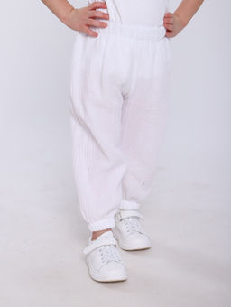 БР004 Брюки Муслин (белый) - Милаша фото 8