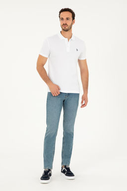 Футболка U.S. Polo Assn белая хлопок  фото 4