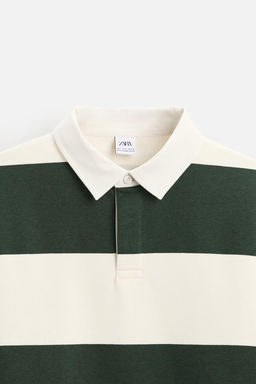 CONTRAST COLLAR POLO SHIRT - Zara фото 41